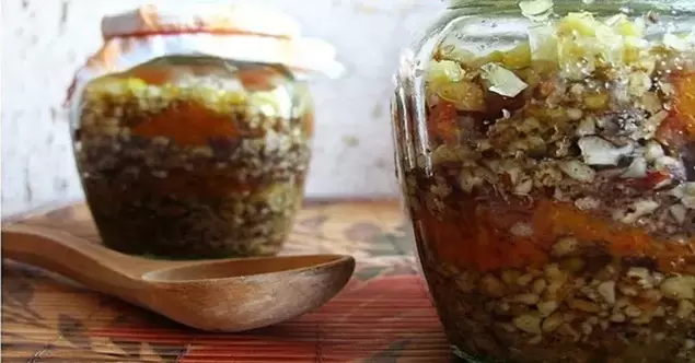 nut mixture with honey for potency